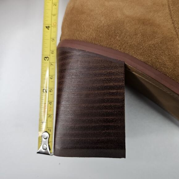 Crown Vintage Ravvi Boot Tan Mid-Calf Slouch Size 9 Western Classic - Picture 8 of 11